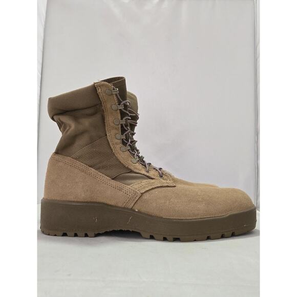 Men’s Hot Weather Combat Boots Panama Sole Coyote Tan US 14R Military main image 4
